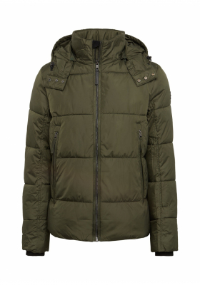 TOM TAILOR Heavy Puffer 5313, Zöld Bélelt Dzseki