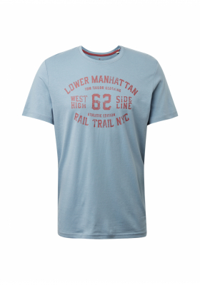 TOM TAILOR Manhattan 9891, Kék Rövid Ujjú Póló