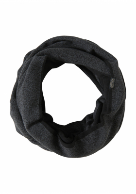 TOM TAILOR Melange Scarf 1789, Fekete Sál,