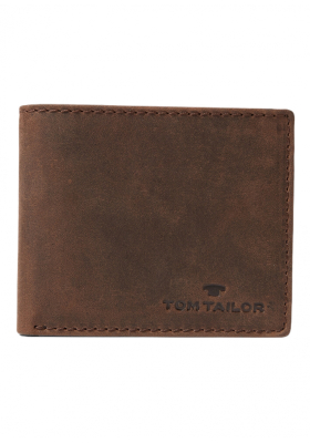 TOM TAILOR Ron Wallet 25306, Barna Pénztárca