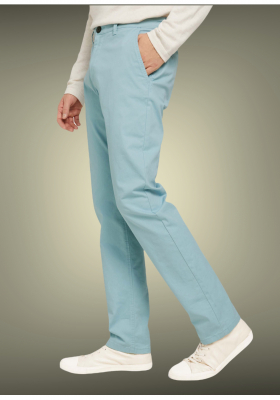 TOM TAILOR Washed 0009, Kék Chinonadrág