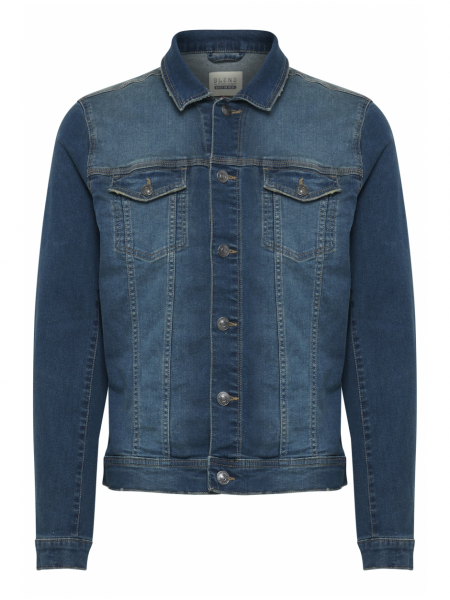 BLEND Jacket 7669, Denim Jacket, Denim, Középkék Dzseki 