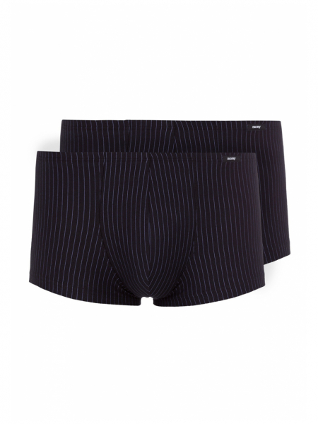 SKINY Cotton Advantage 6893, Boxernadrág, Dupla, Szürke Csíkos NOS