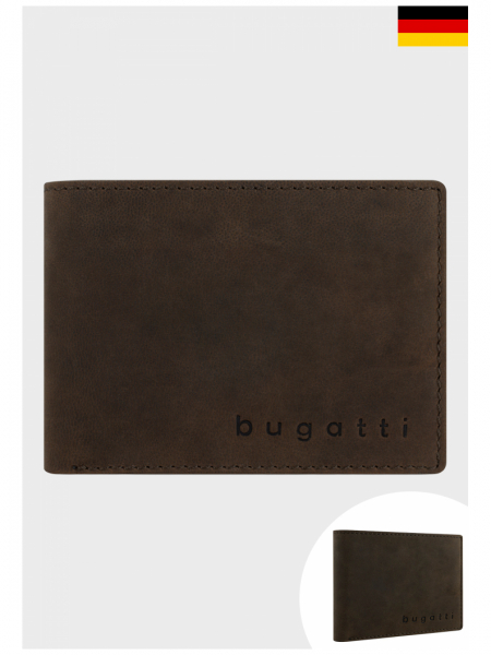 BUGATTI Luca 3202, Barna Bőr Pénztárca