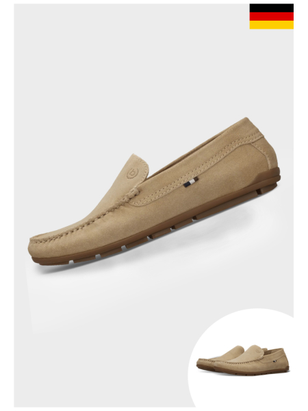 BUGATTI 321-AWF60, Barna Bőr Mokaszin Félcipő