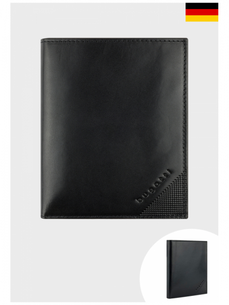 BUGATTI Nobile 5501 Fekete Bőr Pénztárca