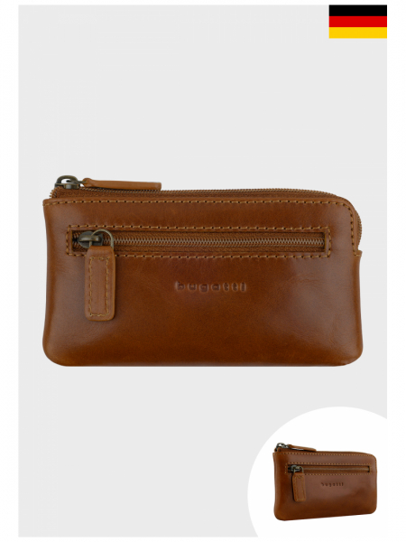 BUGATTI Remo 9507, Barna Bőr Kulcstartó