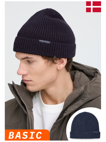 CASUAL FRIDAY Alkin 6112, Kék Kötött Sapka