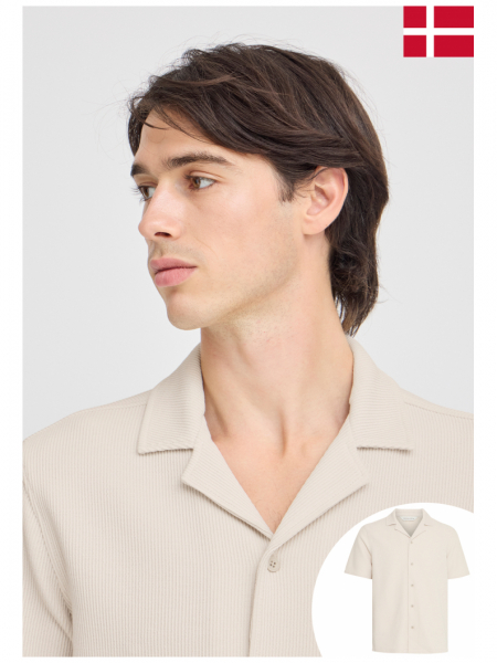 CASUAL FRIDAY Archer 5472, Bézs Rövid Ujjú Ing