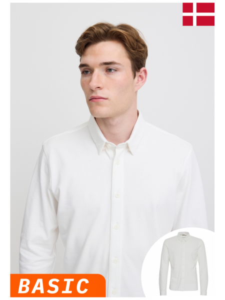 CASUAL FRIDAY Artur 5281, Fehér Hosszú Ujjú Ing