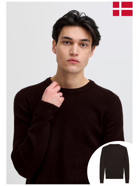 CASUAL FRIDAY Heine 5605, Fekete Kötött Pulóver