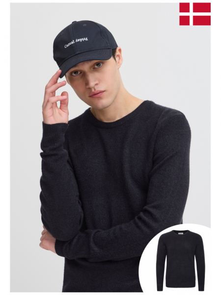 CASUAL FRIDAY Heine 5605, Sötétkék Kötött  Pulóver