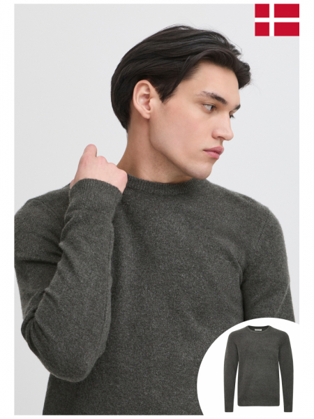 CASUAL FRIDAY Heine 5605, Szürke Kötött Pulóver