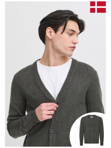 CASUAL FRIDAY Heine 5607, Szürke Kötött Kardigán