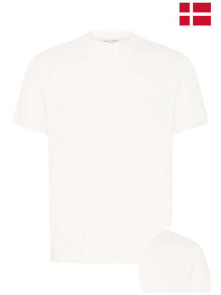 CASUAL FRIDAY Hitra 6269, Fehér Kötött Rövid Ujjú