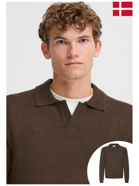 CASUAL FRIDAY Karl 5311, Barna Kötött Pulóver