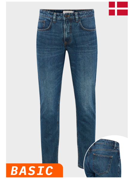 CASUAL FRIDAY Karup 5441, Középkék Farmernadrág