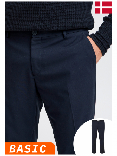 CASUAL FRIDAY Philip 1736, Sötétkék Öltöny Nadrág NOOS