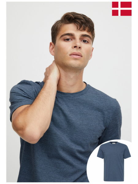 CASUAL FRIDAY Thor 4834, Sötétkék Rövid Ujjú Póló, NOOS