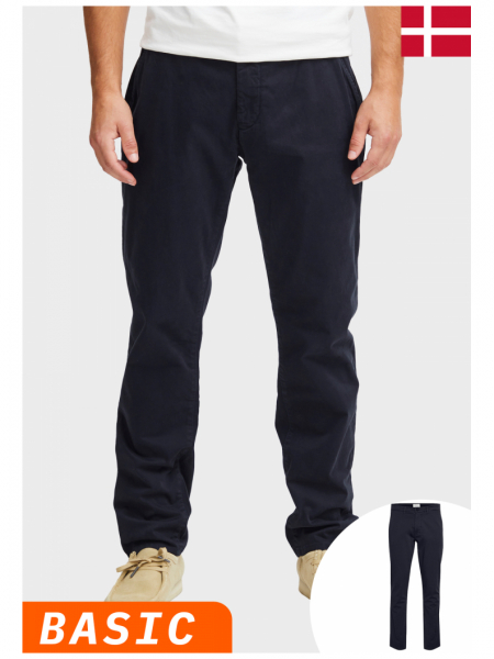CASUAL FRIDAY Viggo 3448, Kék Chinonadrág, NOOS