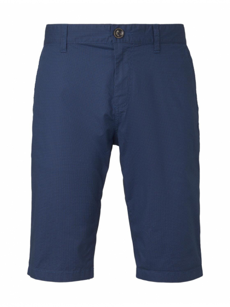 TOM TAILOR Chino Shorts 6331, Kék Chino Rövidnadrág