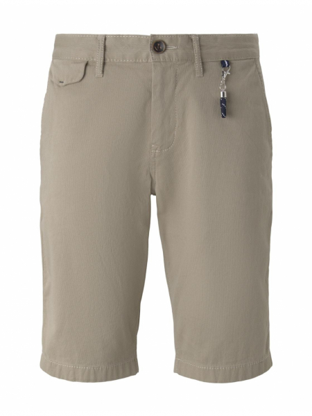 TOM TAILOR Chino Shorts 6045, Bézs Chino Rövidnadrág