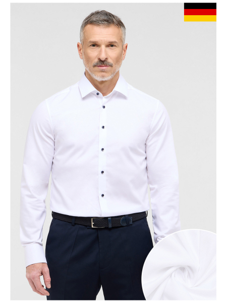 ETERNA Slim Fit 2132, Fehér Hosszú Ujjú Ing