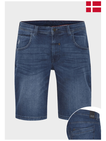 FQ1924 0215, Középkék Farmer Rövidnadrág