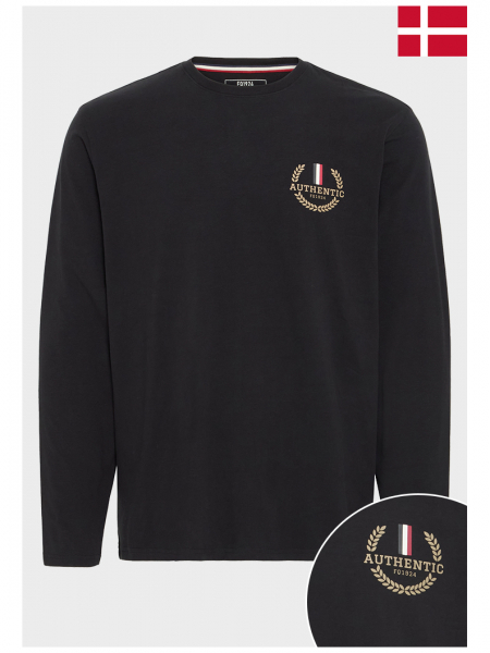 FQ1924 Dieppe 0859, Fekete Környakú Pulóver