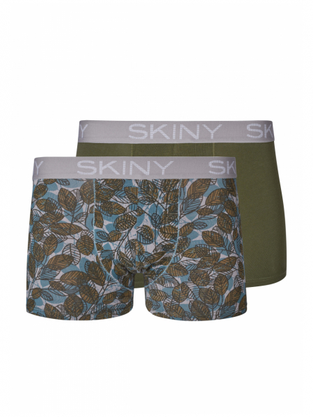 SKINY Multipack Selection 6487, Boxernadrág, Dupla, Levél Mix