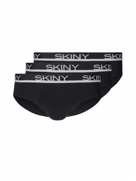 SKINY Cotton Multipack 6839, Fekete Alsónadrág, Tripla Csomag NOS