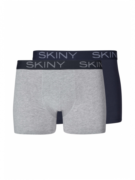 SKINY Cotton Multipack 6835, Boxernadrág, Dupla, SzürkeKék NOS