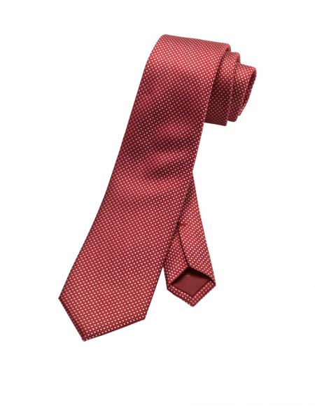OLYMP Tie 1655, 7cm Piros Mintás Nyakkendő