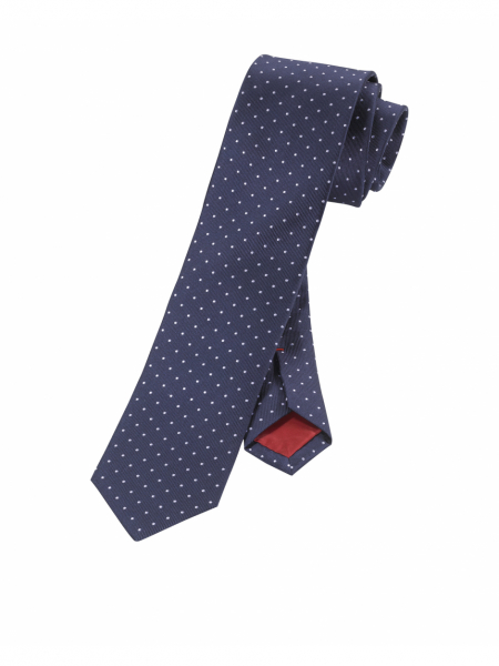 OLYMP Tie 1799, 6cm Kék Nyakkendő