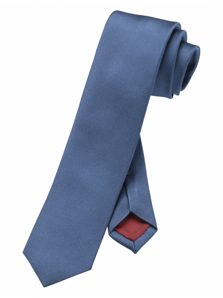 OLYMP Tie 7696, 6cm Középkék Nyakkendő