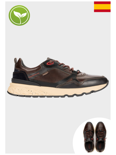 PIKOLINOS Aranda M8R-6448C1-Barna Borjúbőr Sneaker
