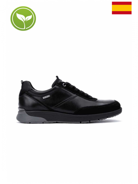PIKOLINOS Cordoba Black 6141C1, Borjúbőr Sneaker