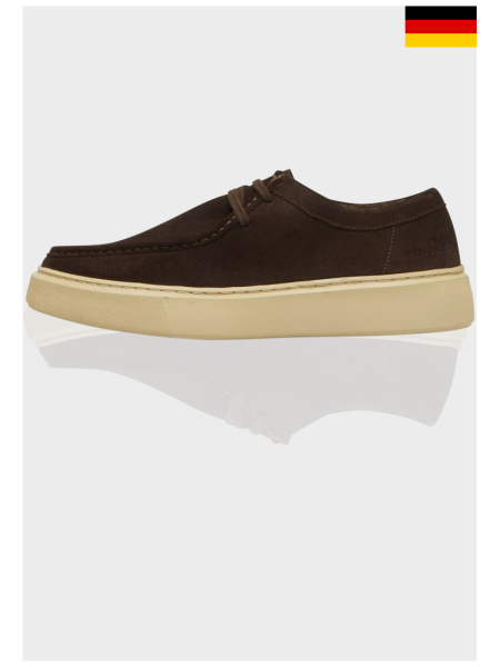 S-Oliver 3639, Barna Bőr Sneaker