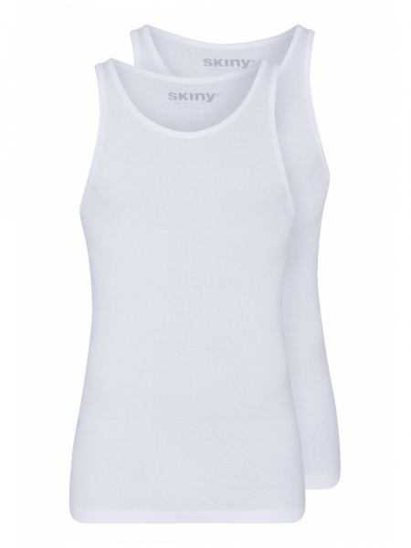 SKINY Shirt Collection 6144, Fehér Atléta, Dupla Kiszerelés