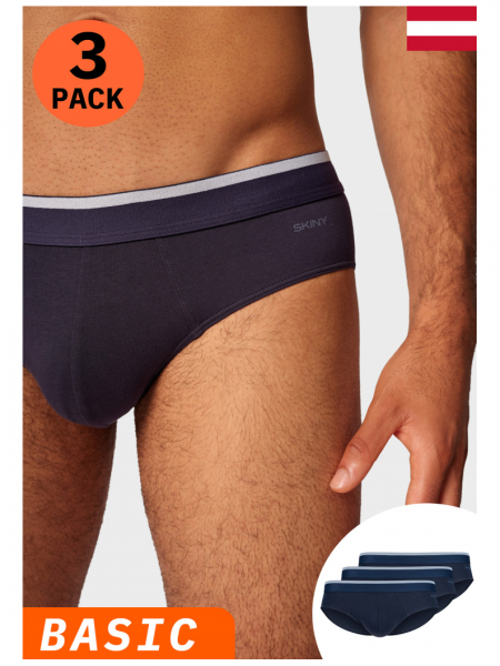 SKINY Cotton Multipack 5741, Kék Alsónadrág Tripla Csomag