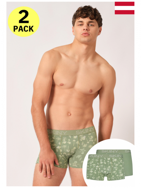 SKINY Cotton Multipack 6487, Greenbay Boxeralsó, Dupla Csomag