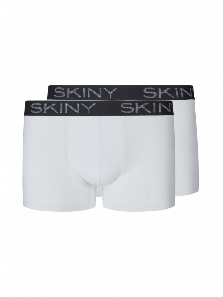 SKINY Cotton Multipack 6835, Boxernadrág, Dupla, Fehér NOS