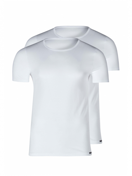 SKINY Shirt Multipack 6912, Szabadidő Ruházat, Dupla, Fehér NOS