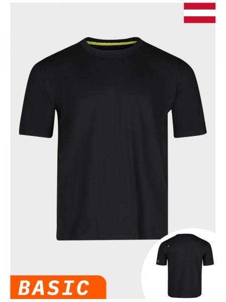 SKINY X Lounge 7040, Fekete Rövid Ujjú Póló