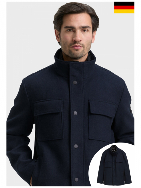 TOM TAILOR 6984, Sötétkék 2 in1 Kabát