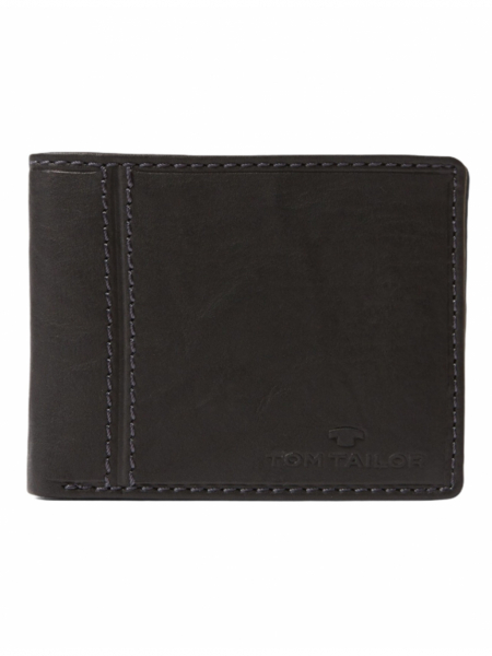 TOM TAILOR Ben Wallet 25303, Fekete Pénztárca