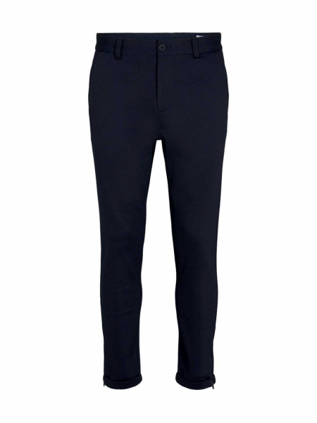 TOM TAILOR DENIM Chinos w. Zips 3663, Kék Chinonadrág