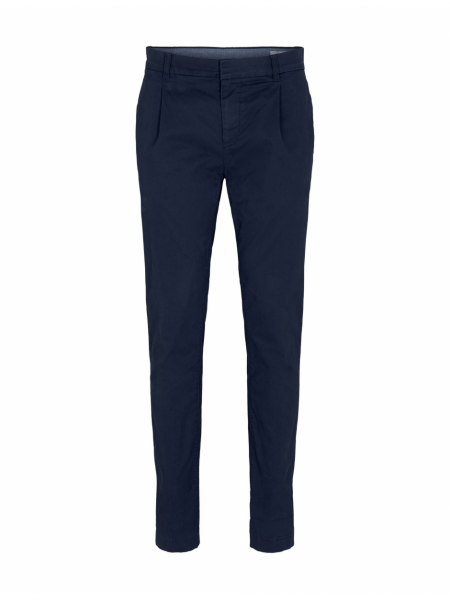 TOM TAILOR DENIM Twill 3623, Kék Chinonadrág