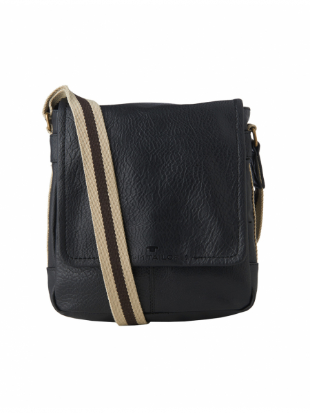 TOM TAILOR Faux Leather Shoulder Bag 10023, Táska, Fekete