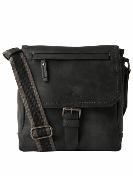 TOM TAILOR Faux Leather Shoulder Bag 20201, Táska, Fekete